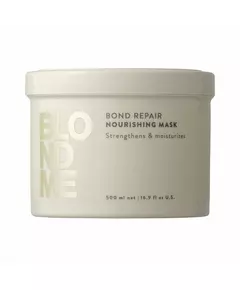 Blondme Bond Repair Nourishing Mask Schwarzkopf 500 ml
