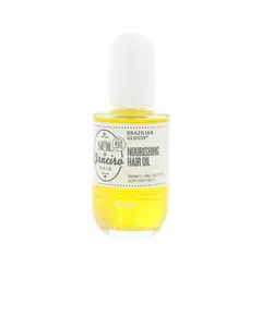 Brazilian Glossy Nourishing Hair Oil by Sol De Janeiro, 2 oz Hair Oil Treatment