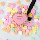 Spongelle Daisy Collection Heart Shaped Body Buffer French Lavender 1pc, image 3