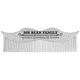 Mr Bear Family Moustache Comb Steel 1pc