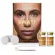 Swati fargede 6-måneders linser Sandstone 1 par